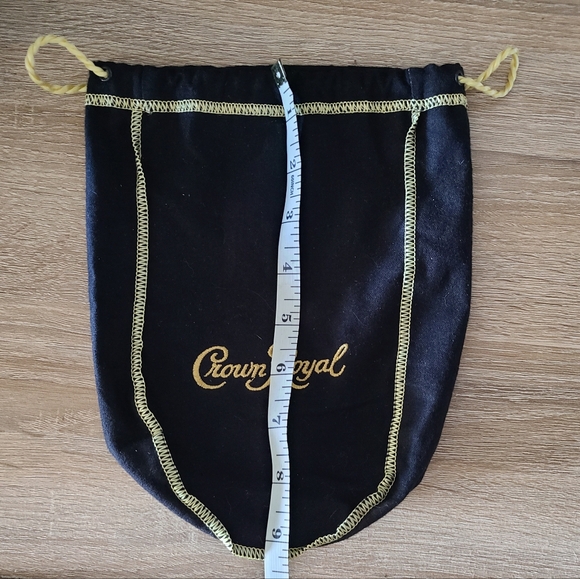 Orange and gold crown royal dust bag - Picture 3 of 5